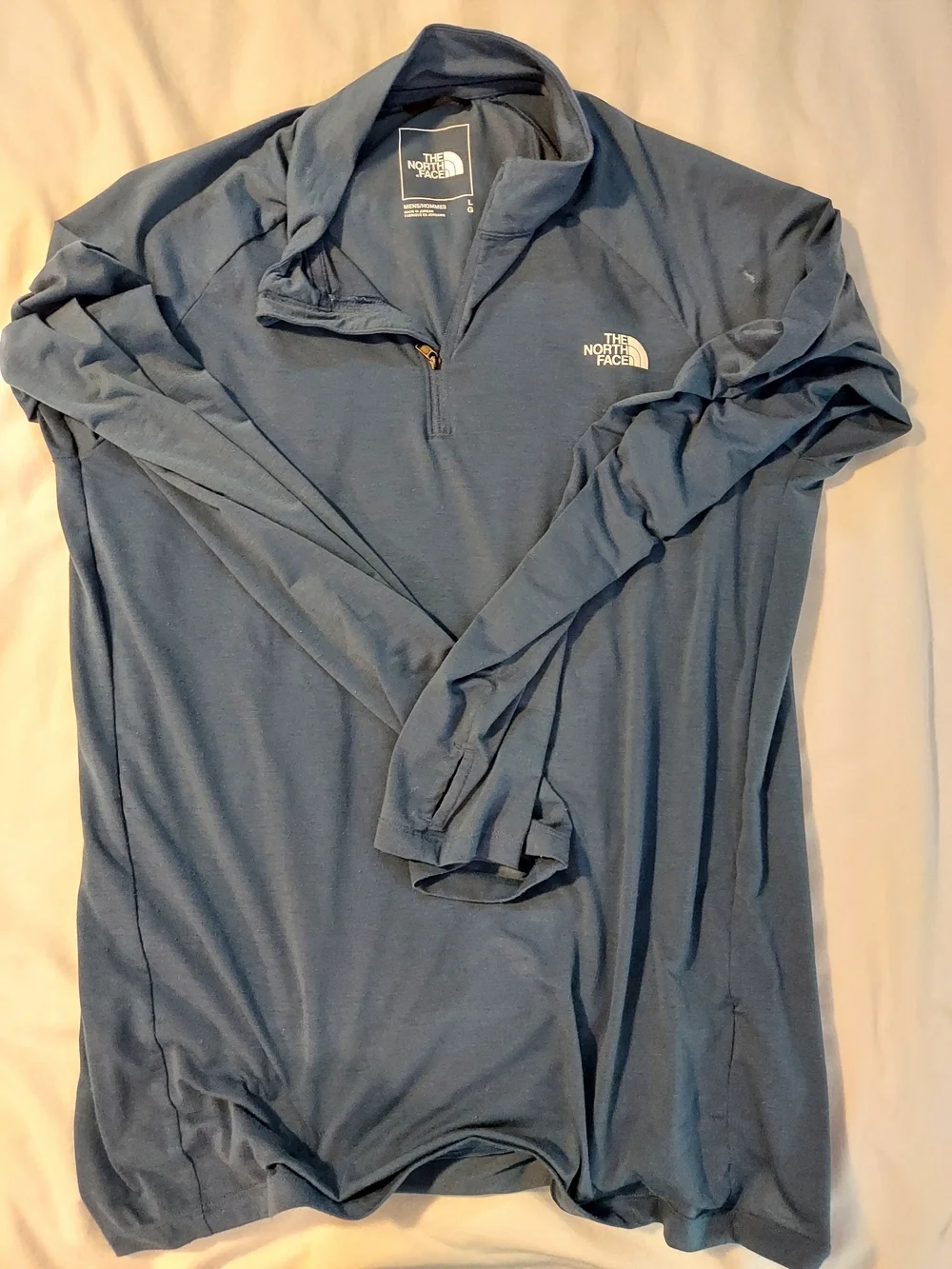 The North Face Slate Blue Quarter-Zip Pullover